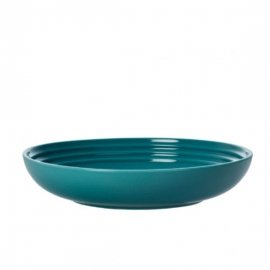 Prato Fundo Azul Caribe 22cm Le Creuset