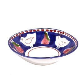 Prato Fundo Capri Gallina Azul