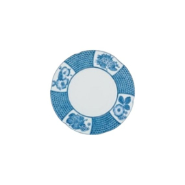 Prato Pão Coralina Azul Vista Alegre 