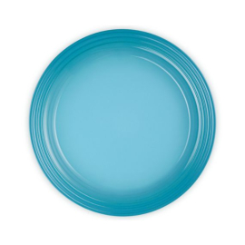 Prato Raso Azul Caribe 27cm Le Creuset