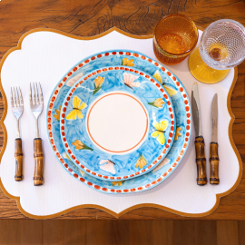 Prato Raso Capri Farfalla Turquesa