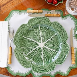 Prato 30,5cm Couve Bordallo Pinheiro