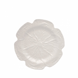 Prato 30,5cm Couve Creme Bordallo Pinheiro
