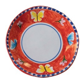Prato Raso Capri Farfalla Laranja