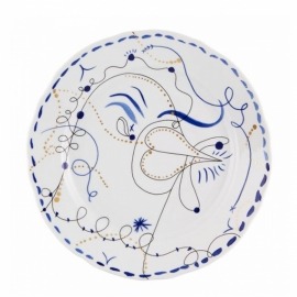 Prato Raso Galinha FolkiFunki Jaime Hayon Vista Alegre