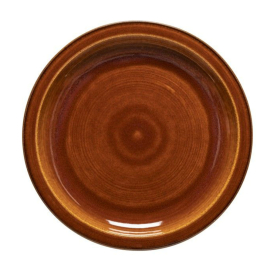 Prato Raso Poterie Costa Nova Marrom