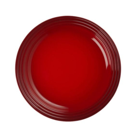 Prato Raso Vermelho 27cm Le Creuset