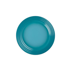 Prato Sobremesa 22cm Le Creuset Azul Caribe