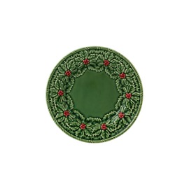 Prato Sobremesa Azevinho Bordallo Pinheiro