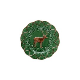 Prato Sobremesa Veado Bosque Bordallo Pinheiro