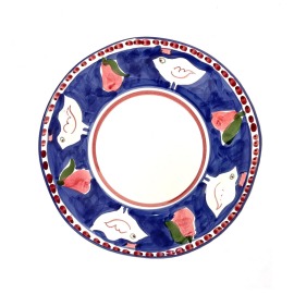 Prato Sobremesa Capri Gallina Azul