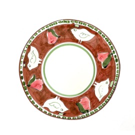 Prato Sobremesa Capri Gallina Laranja