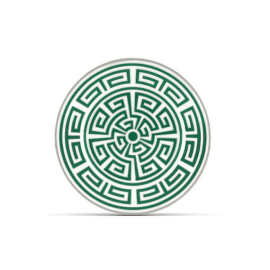 Prato Sobremesa Italiano Labirinto Verde Richard Ginori