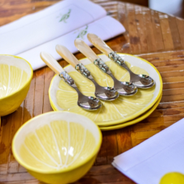 Prato Sobremesa Limão Bordallo Pinheiro