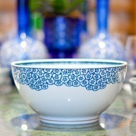 Saladeira Coralina Azul Vista Alegre