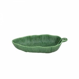 Saladeira Folha de Bananeira Verde P Bordallo Pinheiro