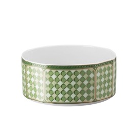 Saladeira Signum Verde M Swarovski Rosenthal