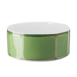 Saladeira Signum Verde G Swarovski Rosenthal