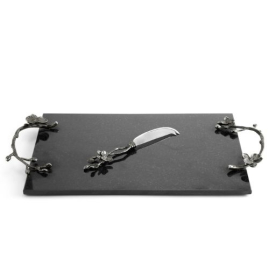 Tábua para Queijo Orquídea Black G Michael Aram