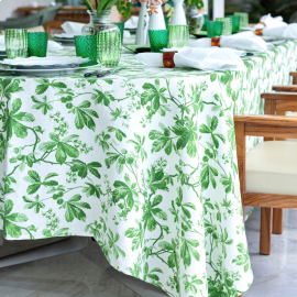 Toalha de Mesa Chestnut Verde 2,25x3,60 Dascoli