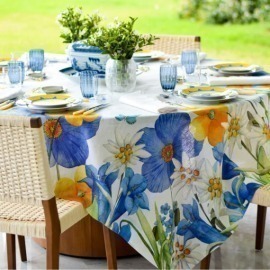 Toalha de Mesa Alpiflora 2,20x2,20 Linho The Napking