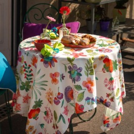 Toalha de Mesa Carel 1,70x3,10 Algodão Tessitura Toscana