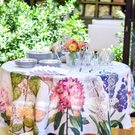 Toalha de Mesa Dafne 1,80x3,20 Linho The Napking