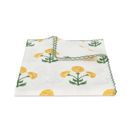 Toalha de Mesa Gisele Marigold Redonda 1,80 Linho Matouk