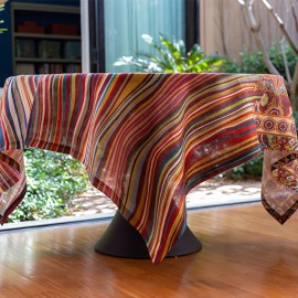 Toalha de Mesa Fusion 1,70x2,70 Linho Tessitura Toscana