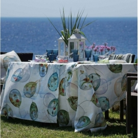 Toalha de Mesa Balloons 1,70x3,10 Linho Tessitura Toscana