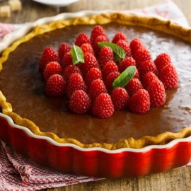 Travessa Canelada 24cm Vermelho Le Creuset