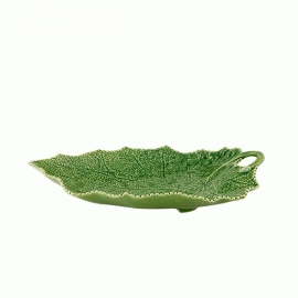 Travessa Folha de Cinerária Bordallo Pinheiro