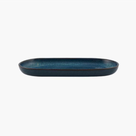 Travessa Oval Gemstone LapisLazuli 30cm Casa Alegre