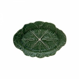 Travessa Oval Couve M Bordallo Pinheiro