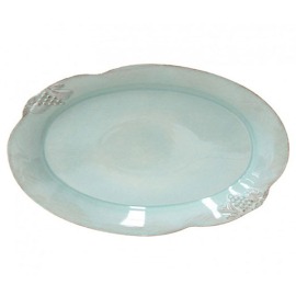 Travessa Oval Mediterrânea Turquesa G Costa Nova