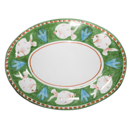 Travessa Oval Capri Poseidon Verde