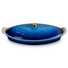 Travessa Para Peixe Heritage 34cm Le Creuset Azul