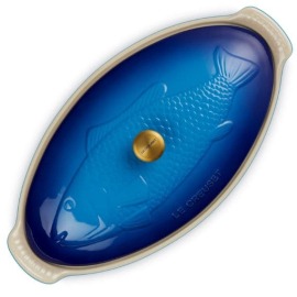 Travessa Para Peixe Heritage 34cm Le Creuset Azul