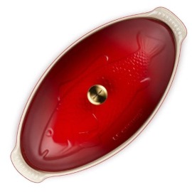 Travessa Para Peixe Heritage 34cm Le Creuset Vermelho