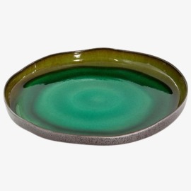 Travessa Redonda Amazônia 41cm Casa Alegre by Ecoarts