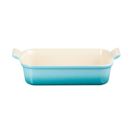 Travessa Retangular Heritage Azul Caribe 19cm Le Creuset