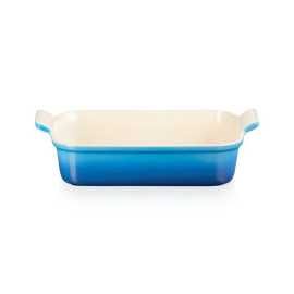 Travessa Retangular Heritage Azul Marseille 19cm Le Creuset