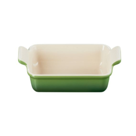 Travessa Retangular Heritage Bamboo Green 32cm Le Creuset