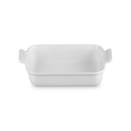 Travessa Retangular Heritage Branco 26cm Le Creuset