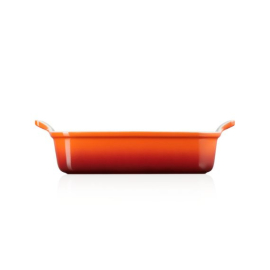 Travessa Retangular Heritage Cayenne 32cm Le Creuset