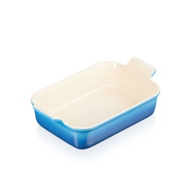 Travessa Retangular Heritage Azul Marseille 19cm Le Creuset
