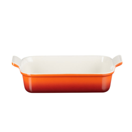 Travessa Retangular Heritage Cayenne 26cm Le Creuset