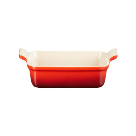 Travessa Retangular Heritage Vermelho 26cm Le Creuset
