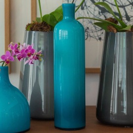 Vaso Estreito Riviera Turquesa