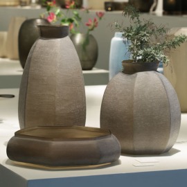 Vaso Guaxs Karakol G Bege Fumê